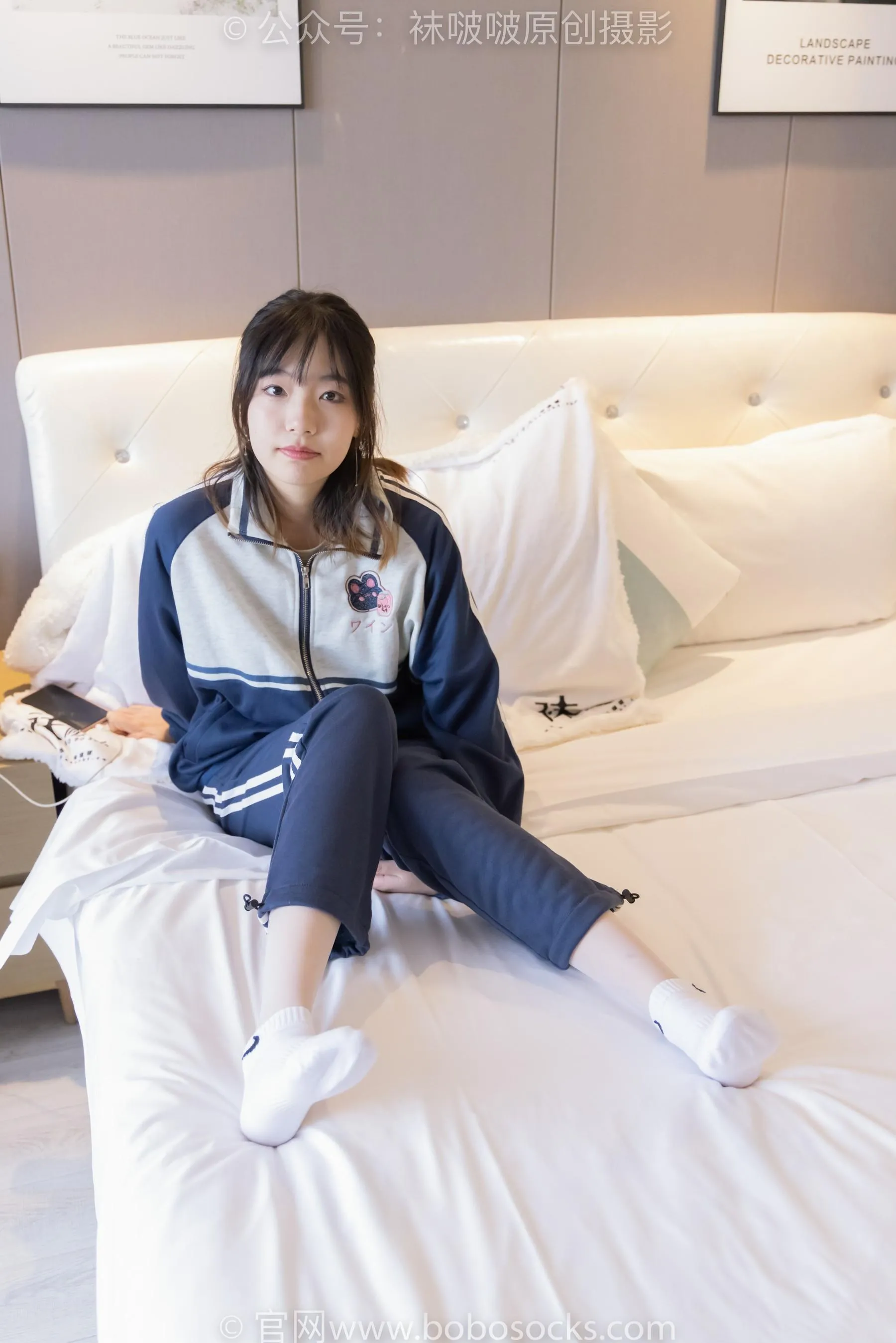 [BoBoSocks袜啵啵]NO.226 小甜豆-运动鞋、白棉袜、白丝 [87P]插图